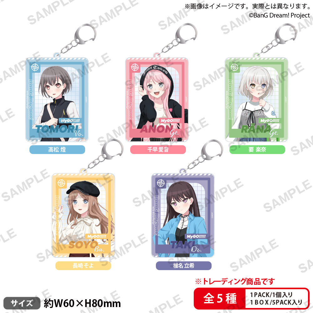 BanG Dream! on sale Cocos Collab Acrylic Stand Badge Keychain Strap Set Bundle