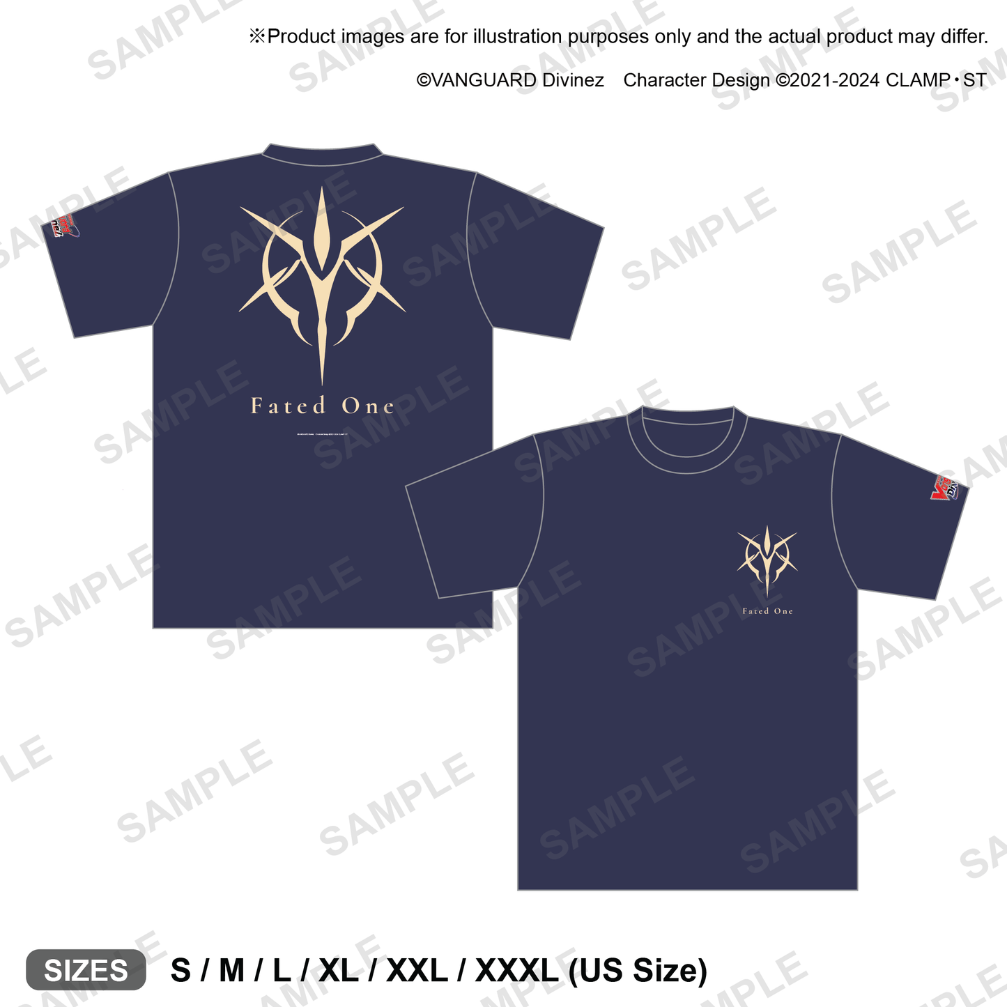 CARDFIGHT!! VANGUARD Divinez "Fated One" T-Shirt