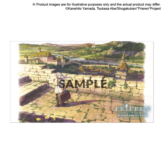 Bushi Supplies Rubber Playmat Vol. 1 - Frieren: Beyond Journey’s End Design B: "Frieren On A Journey"