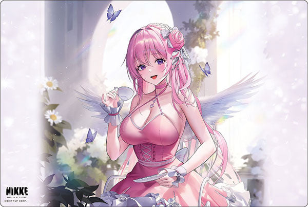 dorothy nikke pink dress Goddess of Victory: Nikke Dorothy Nostalgia Dawn Party Skin Cosplay Costume Bodysuit with Socks and Belt
