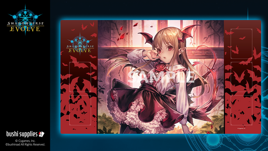 Bushi Supplies Rubber Playmat Vol. 5 - Shadowverse: Evolve Design A: "Vania, Nightshade Vampire"