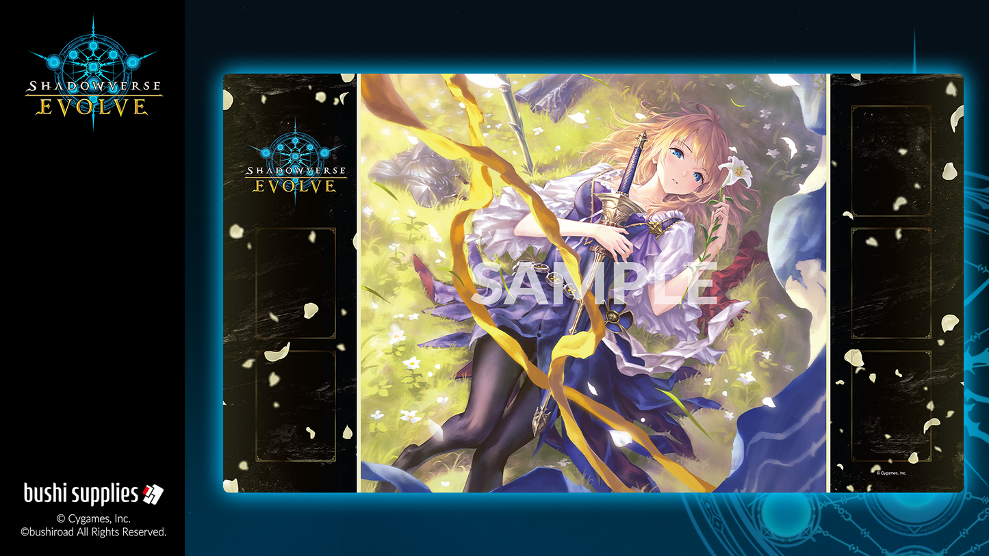 Bushi Supplies Rubber Playmat Vol. 5 - Shadowverse: Evolve Design B: "Jeanne, Beacon of Salvation"