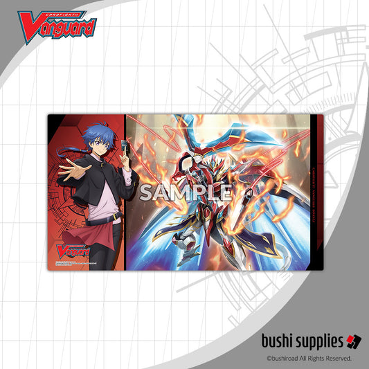 Bushi Supplies Rubber Playmat Vol.13 - CARDFIGHT!! VANGUARD Divinez DELUXE Arc Finals Design A: "Yu-yu & Ars Vairina" PRE-ORDER