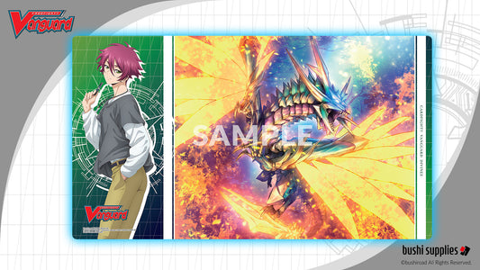 Bushi Supplies Rubber Playmat Vol. 4 - CARDFIGHT!! VANGUARD Divinez Design B: "Kuon & Levidras Empireo"