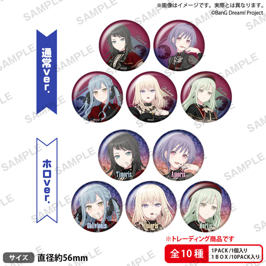 BanG Dream! Ave Mujica "Dawn and Dusk" Trading Can Badge
