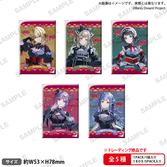 BanG Dream! Ave Mujica Square Trading Can Badge "Fresh and Clear ver."