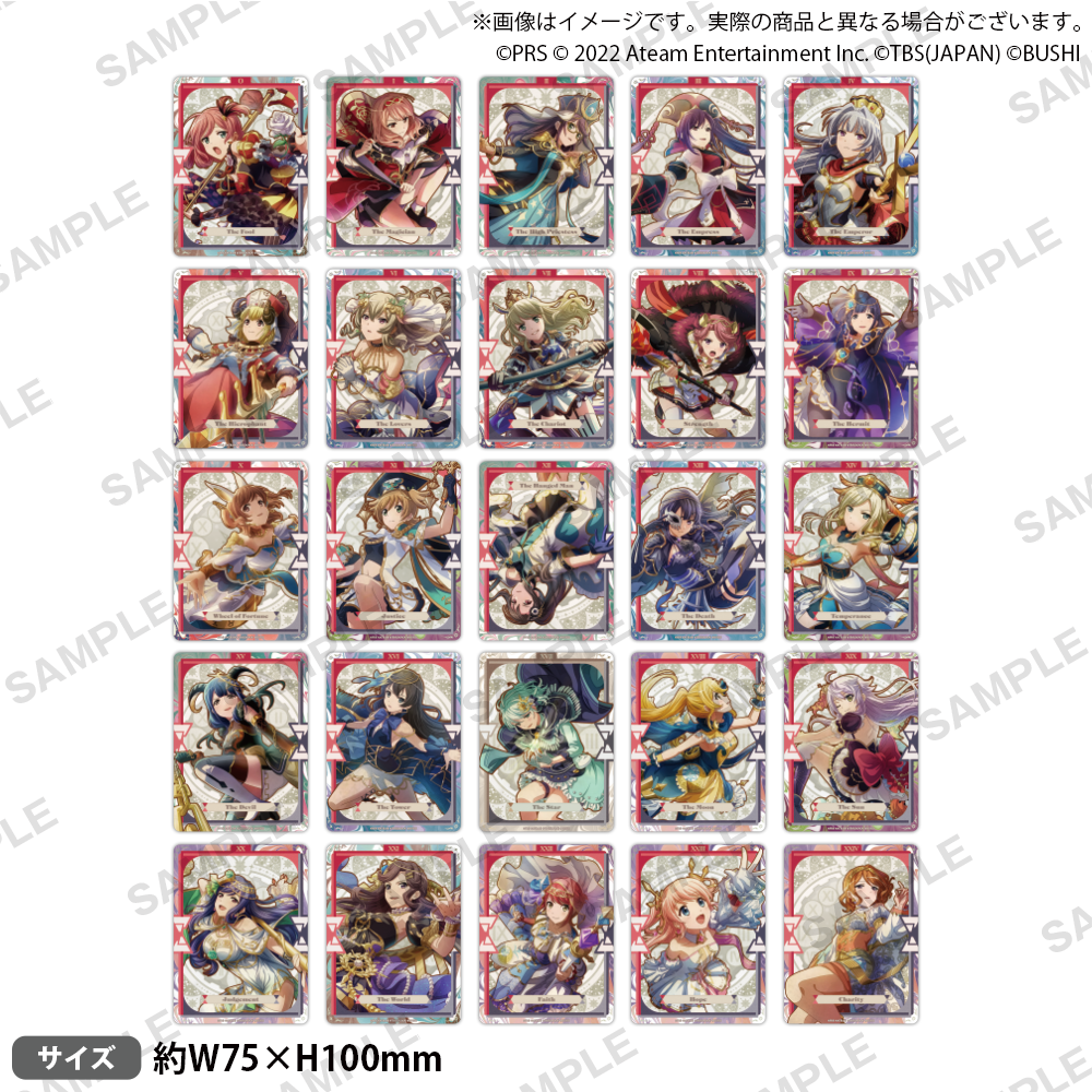 Revue Starlight Re LIVE "Arcana Arcadia" Tarot Card Set