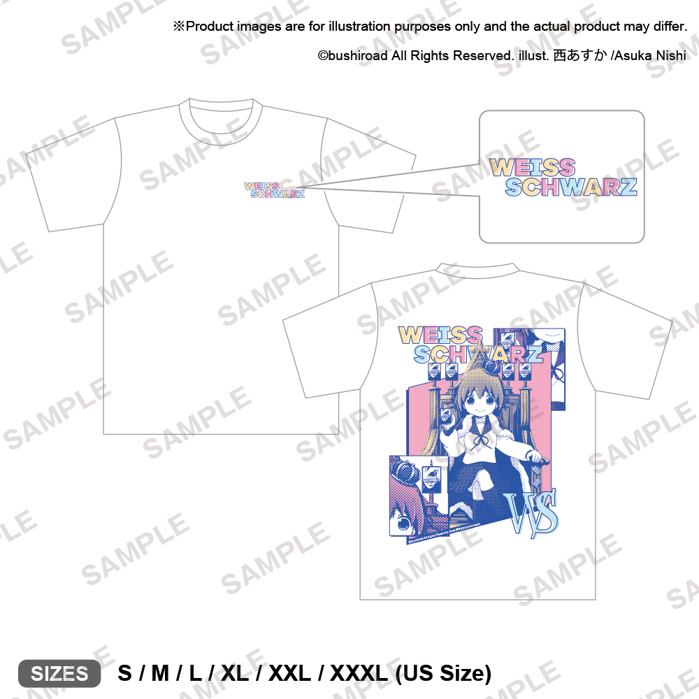 Weiß Schwarz "Throne Shiyoko" T-Shirt