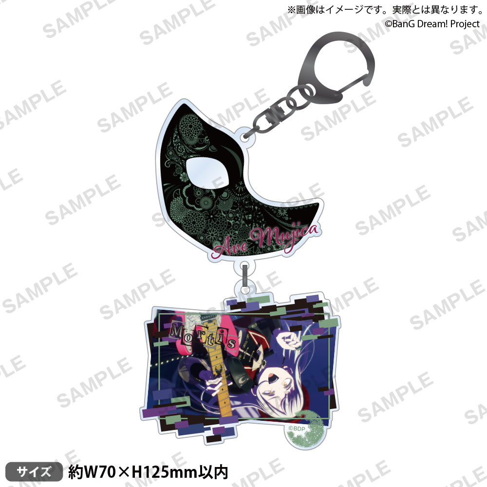 BanG Dream! Ave Mujica Acrylic Key Holder PRE-ORDER