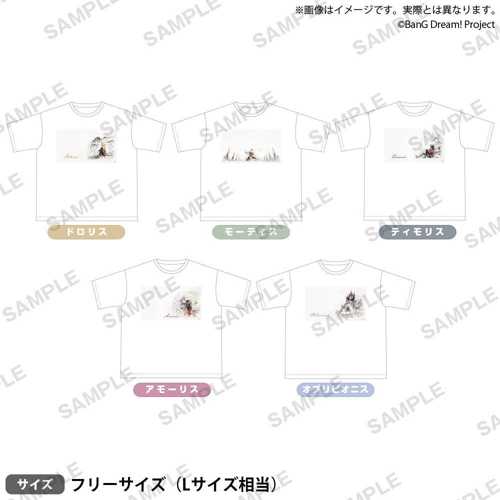 BanG Dream! Ave Mujica Big Silhouette T-Shirt PRE-ORDER