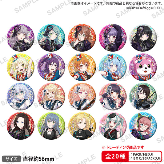 BanG Dream! Girls Band Party! Trading Hologram Can Badge 2023 Vol.2