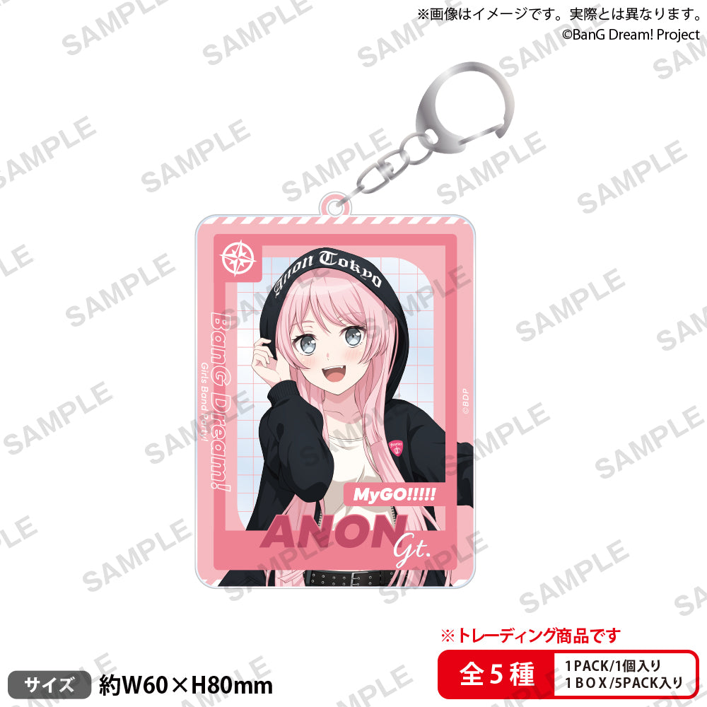 BanG Dream! Girls Band Party! × WEGO Acrylic Key Holder ver. MyGO!!!!!