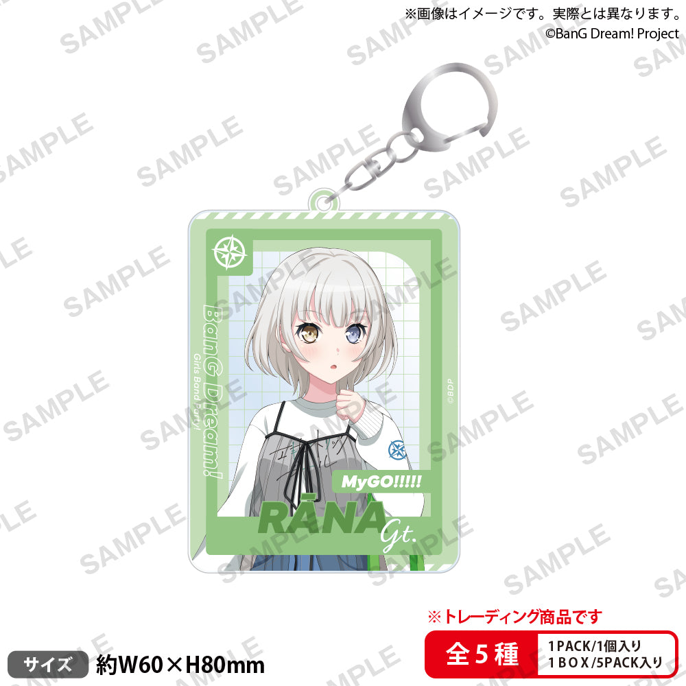 BanG Dream! Girls Band Party! × WEGO Acrylic Key Holder ver. MyGO!!!!!