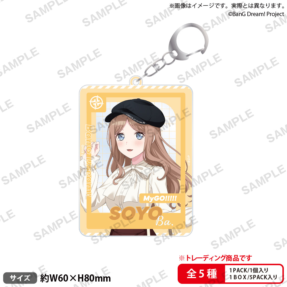 BanG Dream! Girls Band Party! × WEGO Acrylic Key Holder ver. MyGO!!!!!