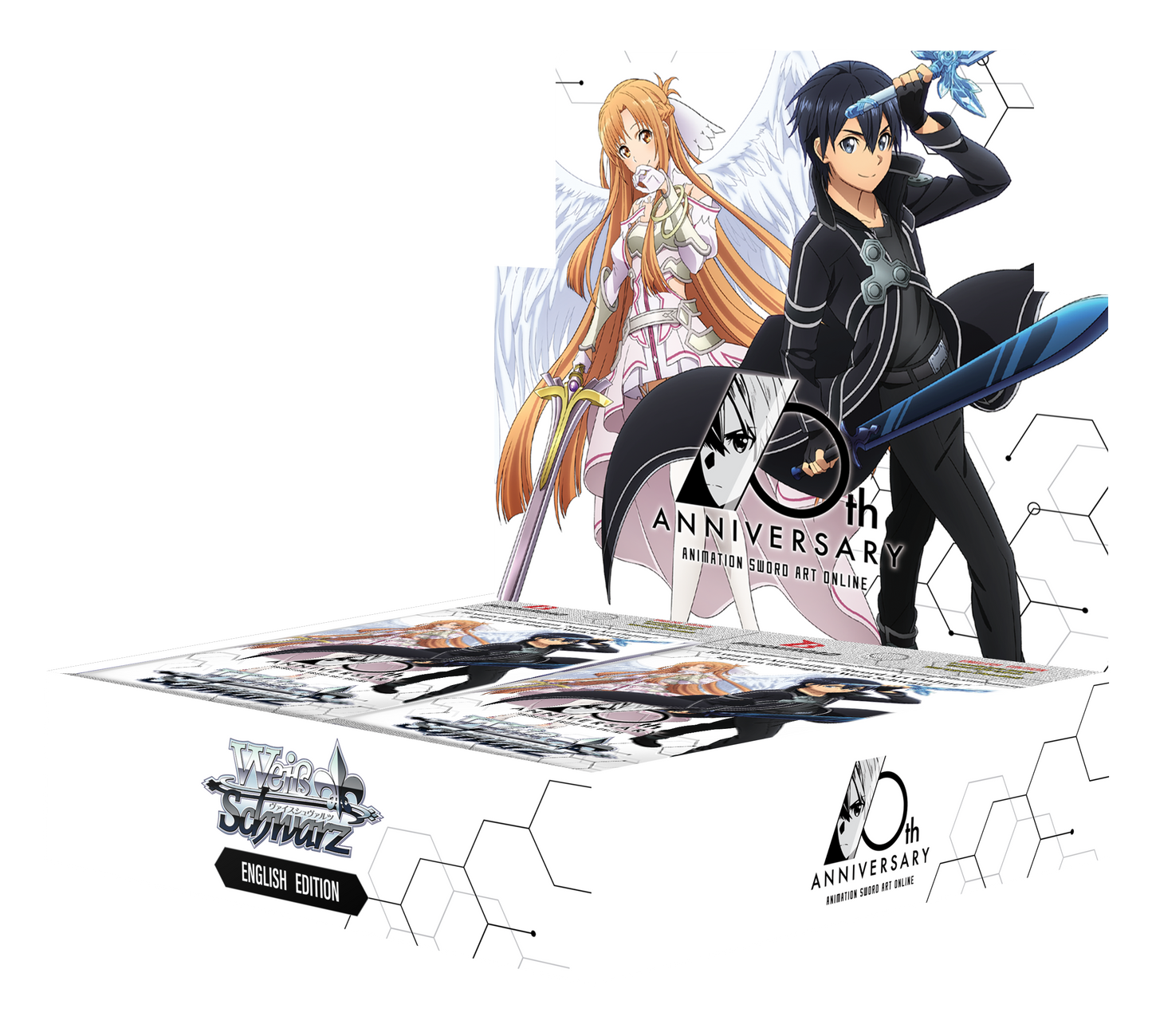 [Weiß Schwarz EN] Animation Sword Art Online 10th Anniversary Booster Pack Display