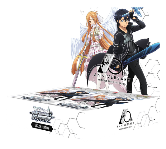 [Weiß Schwarz EN] Animation Sword Art Online 10th Anniversary Booster Pack Display