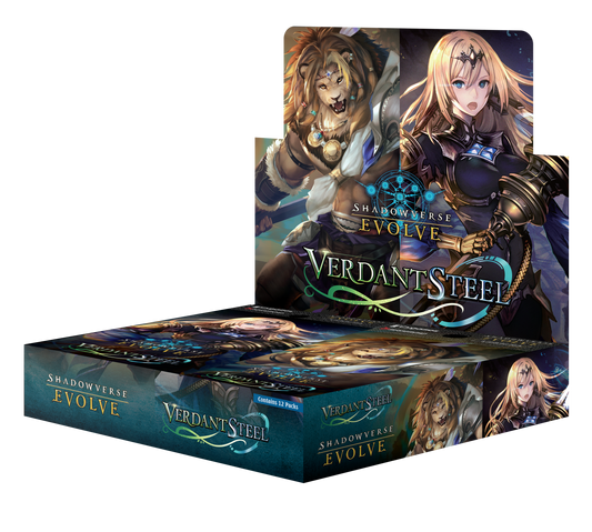 Shadowverse: Evolve Booster Set #7 "Verdant Steel" Booster Display