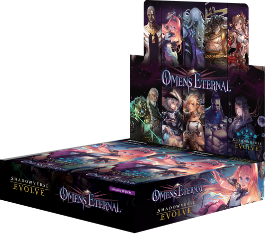 Shadowverse: Evolve Booster Set #5 "Omens Eternal" Booster Display