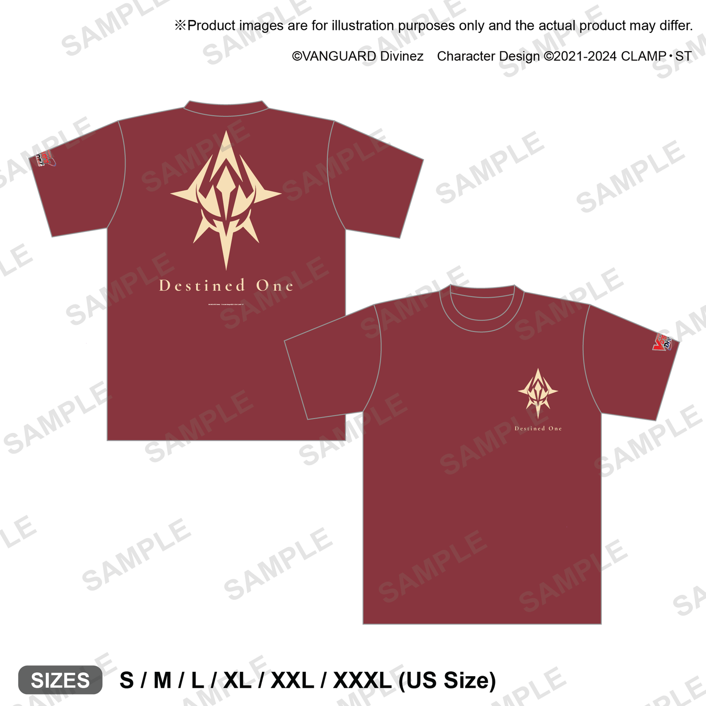 CARDFIGHT!! VANGUARD Divinez "Destined One" T-Shirt