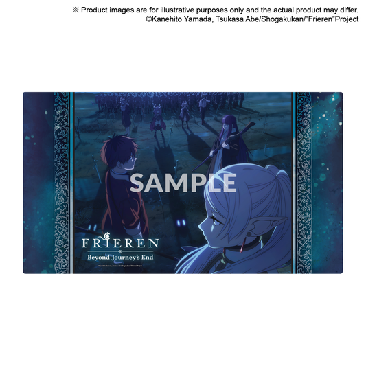 Bushi Supplies Rubber Playmat Vol. 1 - Frieren: Beyond Journey’s End Design A: "Battle Against Aura" PRE-ORDER