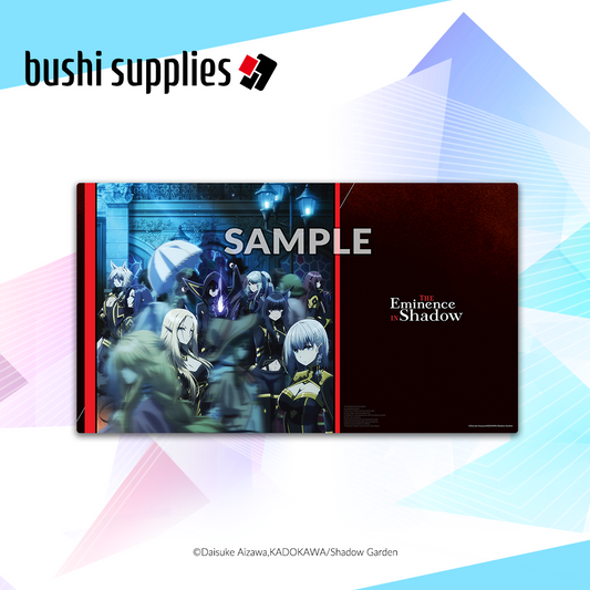 Bushi Supplies Rubber Playmat Vol. 16 - The Eminence in Shadow Design A: "Key Visual 1" PRE-ORDER