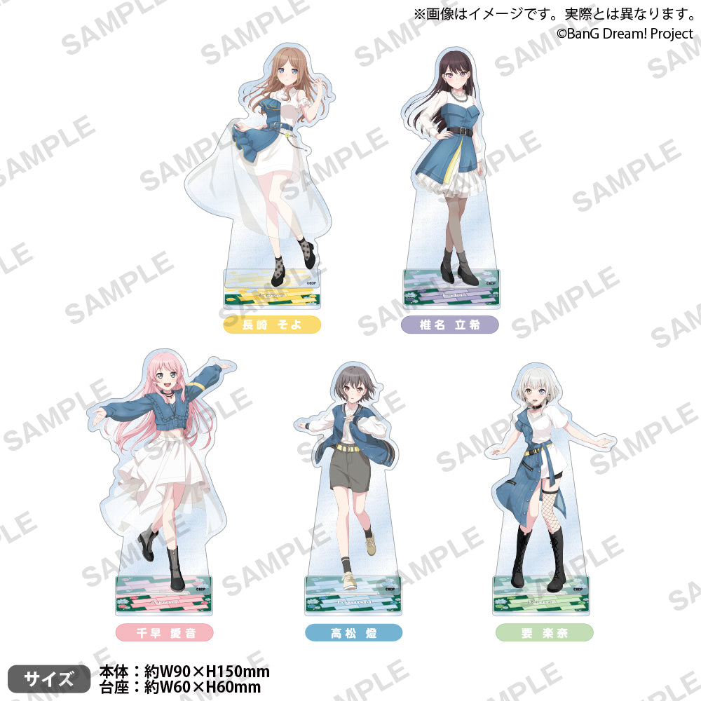 BanG Dream! It's MyGO!!!!! Glitter Acrylic Stand "Dawn and Dusk" PRE-ORDER