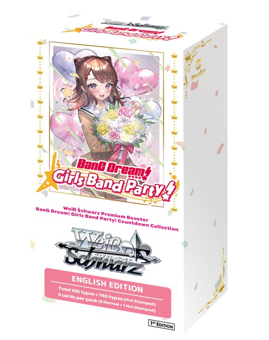 [Weiß Schwarz EN] Premium Booster BanG Dream! Girl's Band Party! Countdown Collection