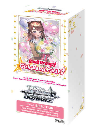weiss schwarz bang dream booster box Premium Dream! 10th Anniversary! 6Pack An absolute must Weiss Schwarz - WSBT Bang