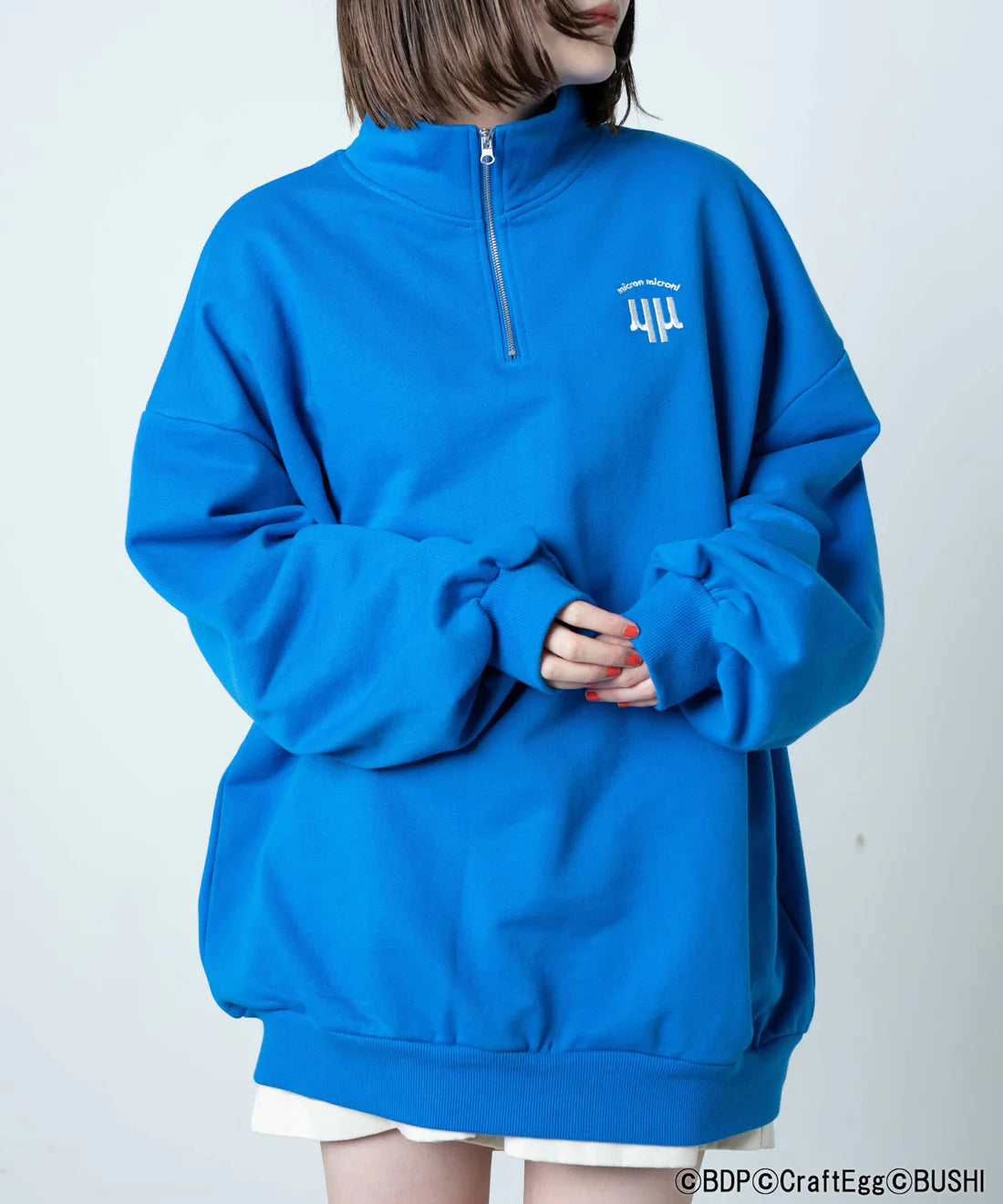 [BanG Dream! Girls Band Party! × WEGO Collaboration] Half-Zip Sweater