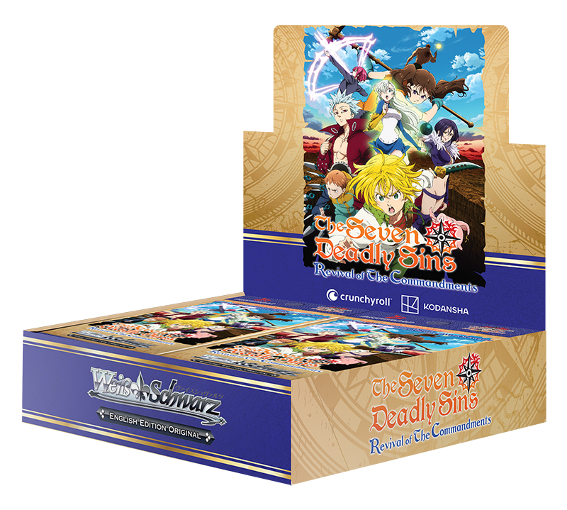 [Weiß Schwarz EN] The Seven Deadly Sins: Revival of The Commandments Booster Pack Display