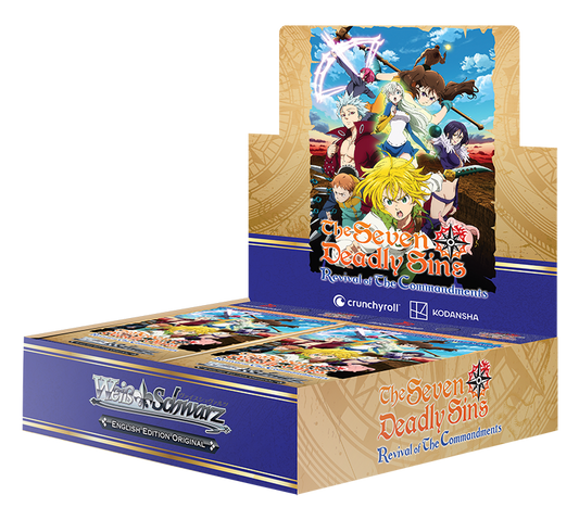 [Weiß Schwarz EN] The Seven Deadly Sins: Revival of The Commandments Booster Pack Display