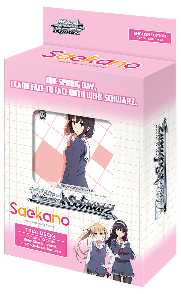 [Weiß Schwarz EN] Saekano: How to Raise a Boring Girlfriend Trial Deck+