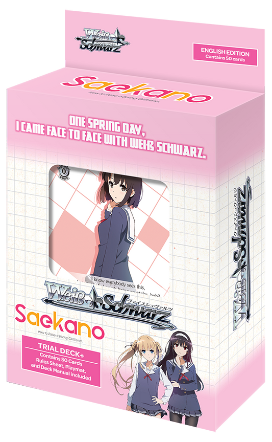 [Weiß Schwarz EN] Saekano: How to Raise a Boring Girlfriend Trial Deck+