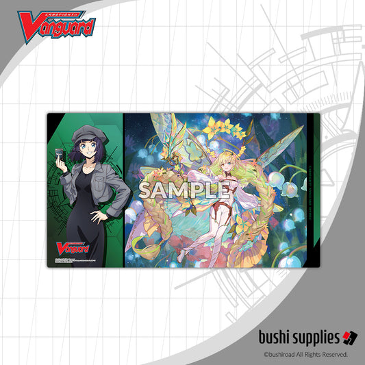 Bushi Supplies Rubber Playmat Vol.12 - CARDFIGHT!! VANGUARD Divinez DELUXE Finals Design A: "Ruka & Nannaclir" PRE-ORDER
