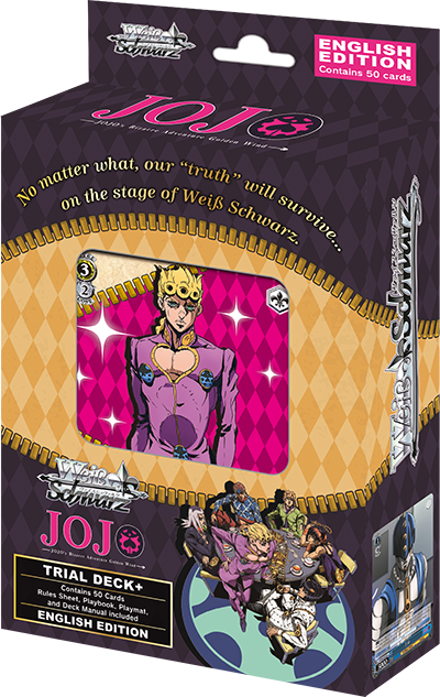 [Weiß Schwarz EN] Jojo's Bizarre Adventure Golden Wind Trial Deck+