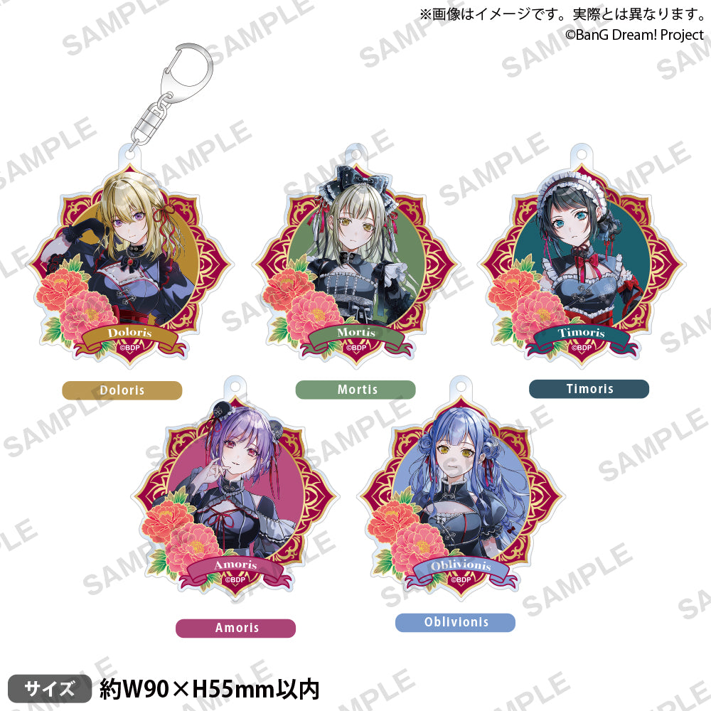 BanG Dream! Ave Mujica Washi-Style Acrylic Key Holder "Fresh and Clear ver." PRE-ORDER