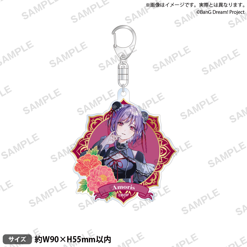 BanG Dream! Ave Mujica Washi-Style Acrylic Key Holder "Fresh and Clear ver." PRE-ORDER