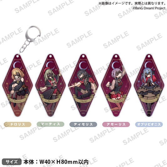 BanG Dream! Ave Mujica Motel Keychain