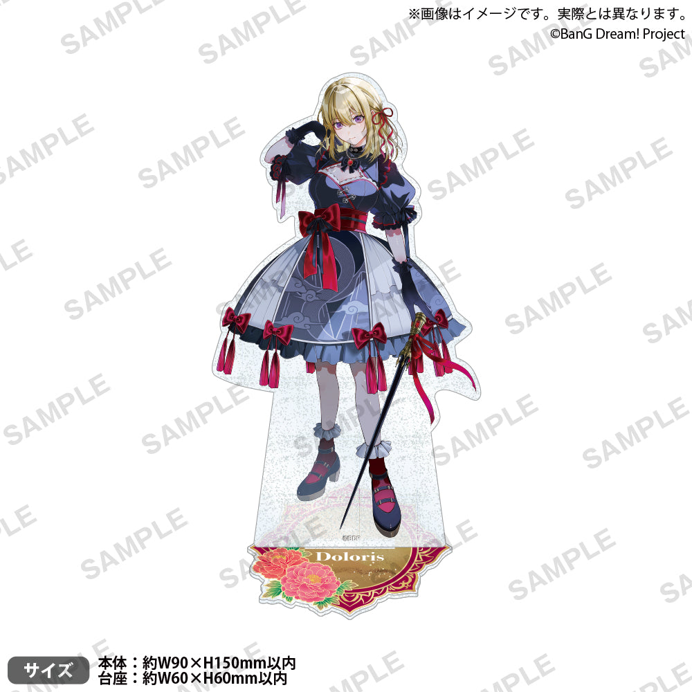 BanG Dream! Ave Mujica 箔押しアクリルスタンド Dualitas ver