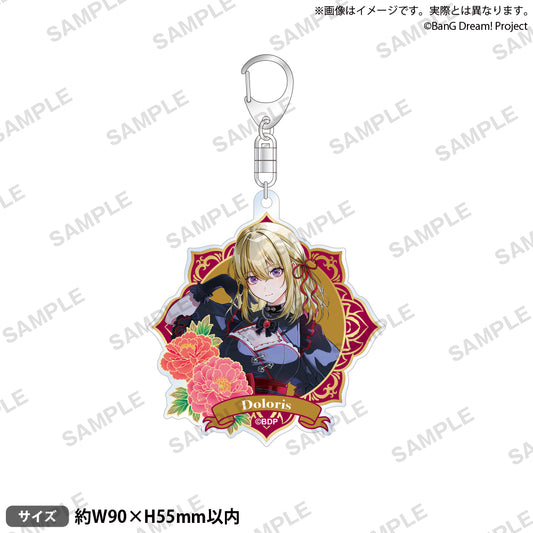 BanG Dream! Ave Mujica Washi-Style Acrylic Key Holder "Fresh and Clear ver." PRE-ORDER