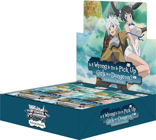 [Weiß Schwarz EN] Is It Wrong to Try to Pick Up Girls in a Dungeon? Booster Display