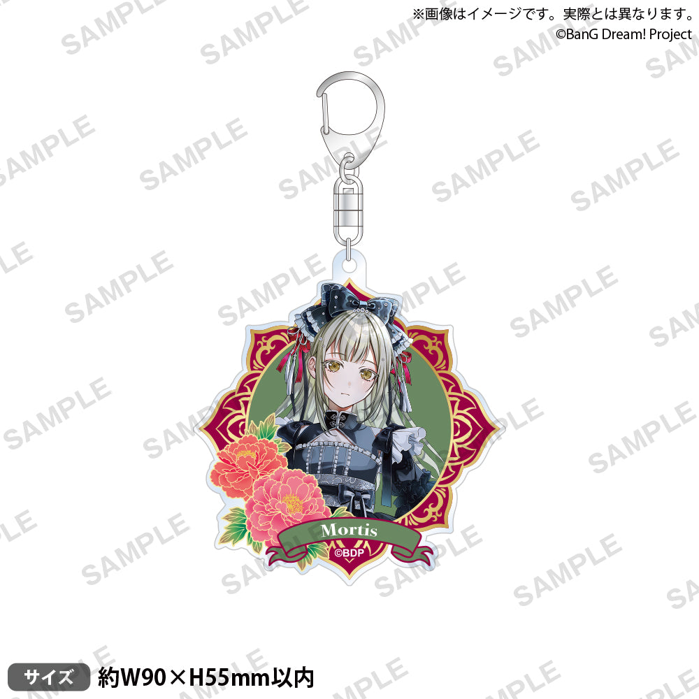 BanG Dream! Ave Mujica Washi-Style Acrylic Key Holder "Fresh and Clear ver." PRE-ORDER