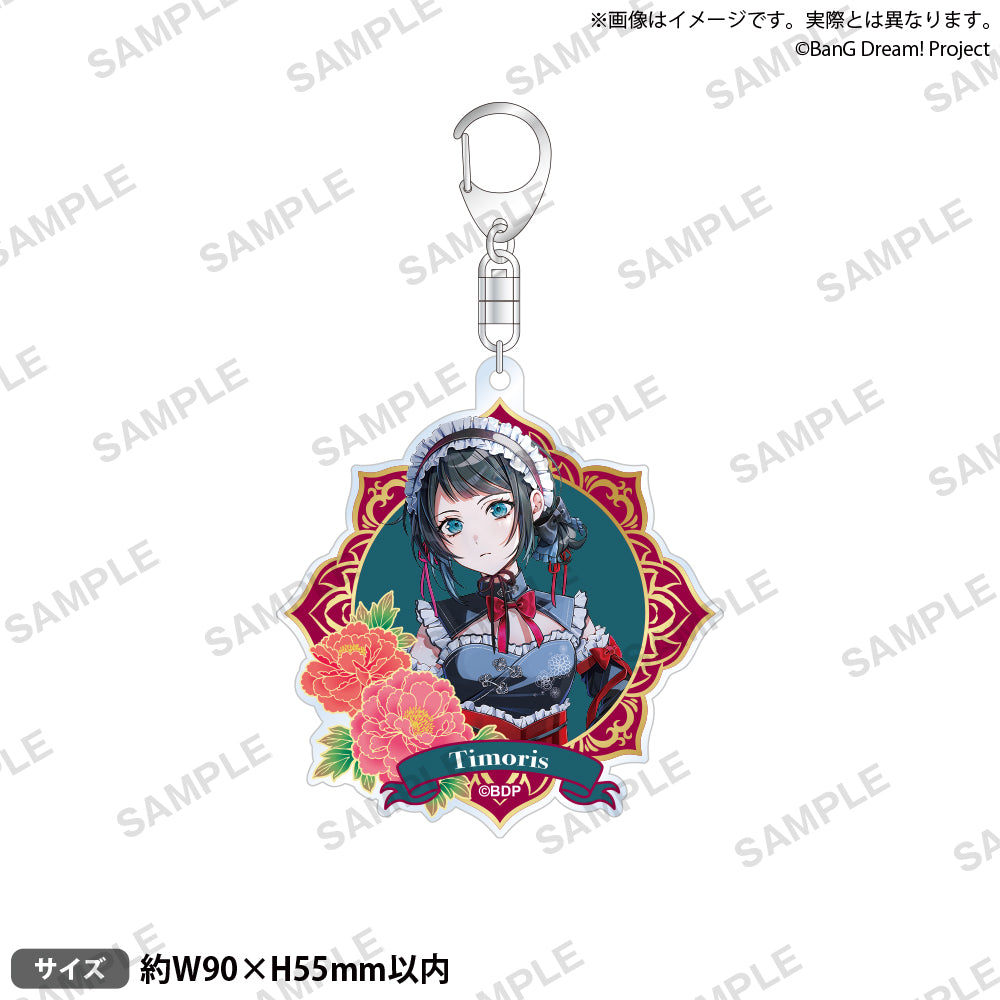 BanG Dream! Ave Mujica Washi-Style Acrylic Key Holder "Fresh and Clear ver." PRE-ORDER