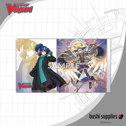 Bushi Supplies Rubber Playmat Vol.20 - CARDFIGHT!! VANGUARD Divinez Parallactic Clash Design A: Hikari & Liael゠Animus PRE-ORDER