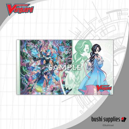 Bushi Supplies Rubber Playmat Vol.20 - CARDFIGHT!! VANGUARD Divinez Parallactic Clash Design B: Kurumi & Zerith "Fantôme" PRE-ORDER