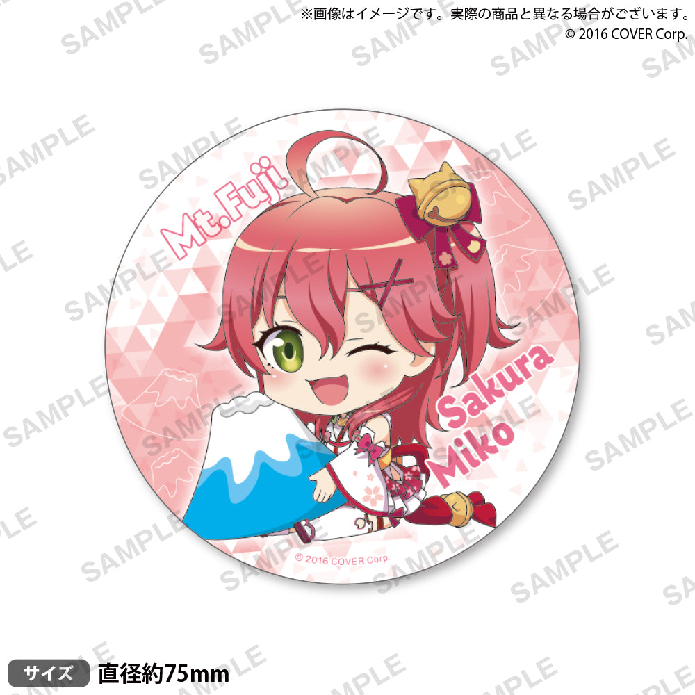 hololive Gotochi Can Badge "Mt.Fuji" ver.