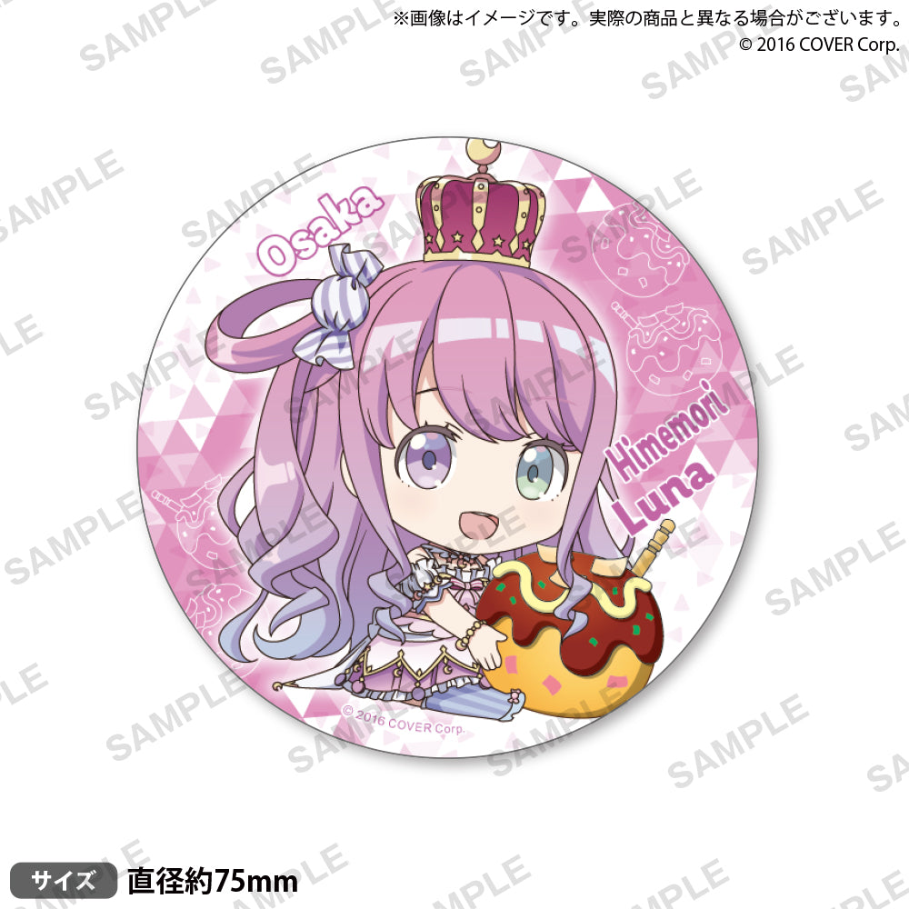 hololive Gotochi Can Badge "Osaka-Takoyaki" ver.