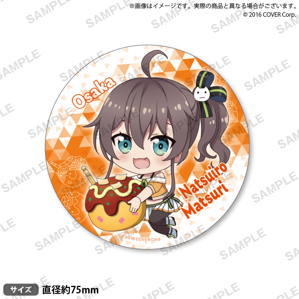 hololive Gotochi Can Badge "Osaka-Takoyaki" ver.