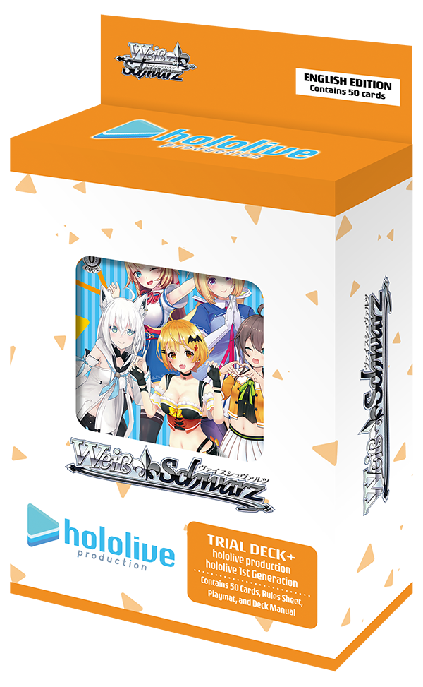 [Weiss Schwarz EN] hololive production: 1st Generation Trial Deck+