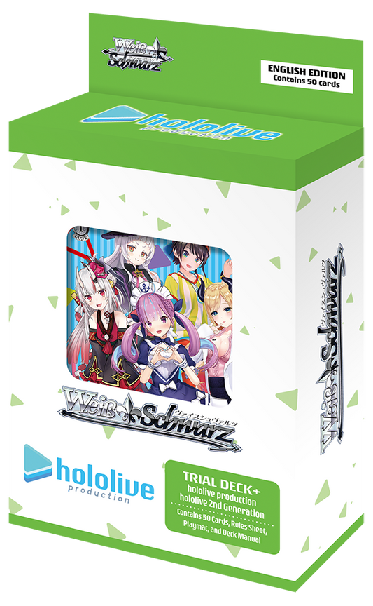 [Weiss Schwarz EN] hololive production: 2nd Generation Trial Deck+